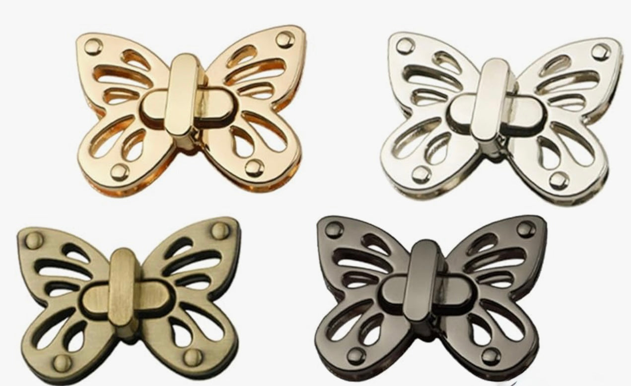 Metallverschluss Schmetterling