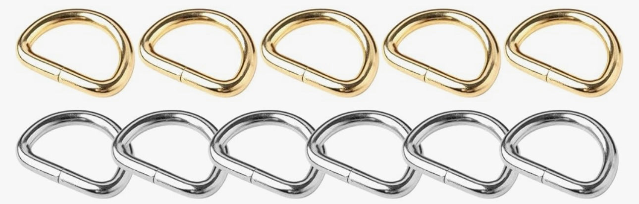 D-Ring aus Metall