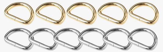 D-Ring aus Metall